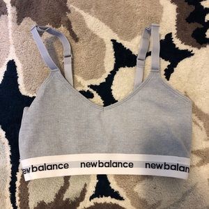 New balance Grey sports bra